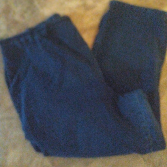 L faded glory elastic waist pull on stretch Jean Capris - Picture 3 of 3